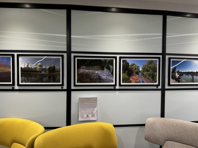 Alex May Exhibition BCS Moorgate, London