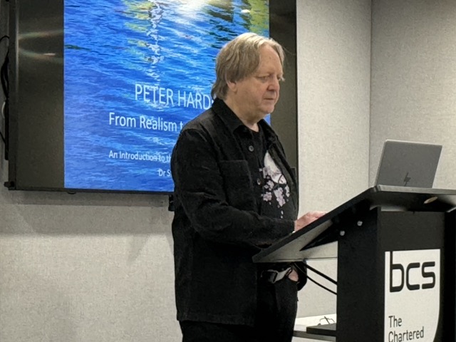 Peter Hardie at BCS Moorgate, London