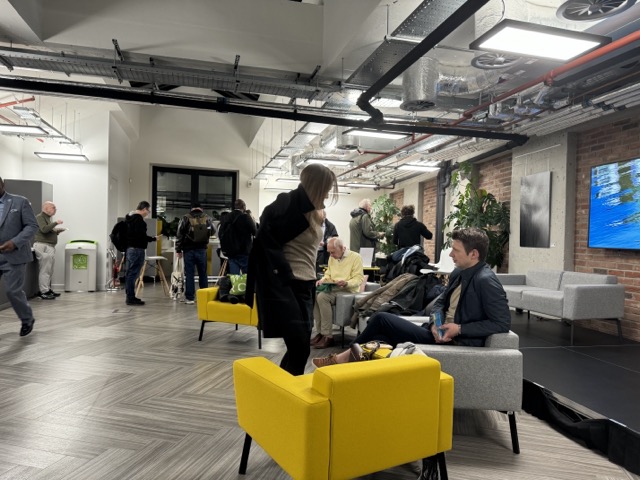 Peter Hardie at BCS Moorgate, London