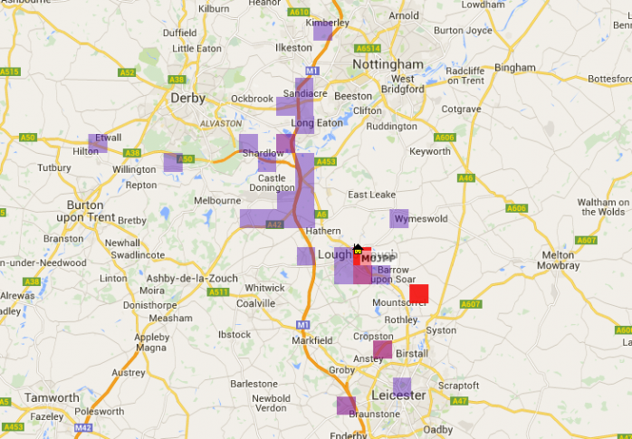 M0JPP APRS Map
