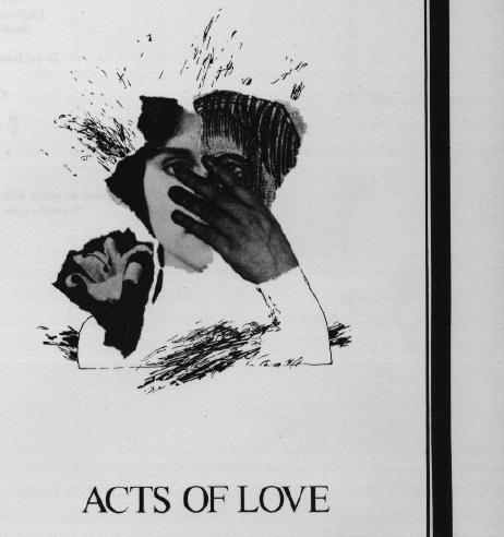 Cover of the book Acts of Love which accompanied the record