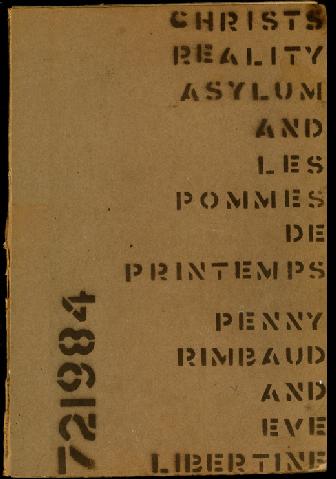Cover from original version of Christ's Reality Asylum