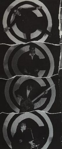 Band photos from the inside cover