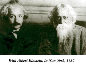 Tagore with Albert Einstein