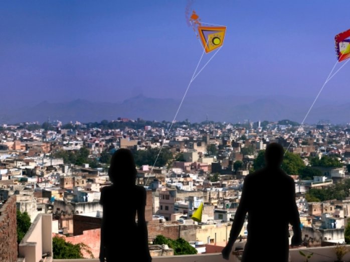 An Indian Summer - Digital Kite Flying