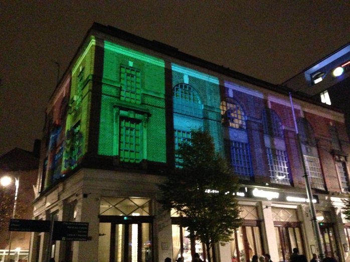 Creative Manifesto "Lights the Night" in Leicester